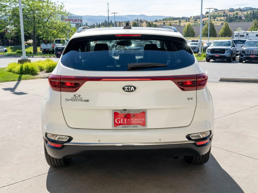 Used 2020 White Kia EX image 6