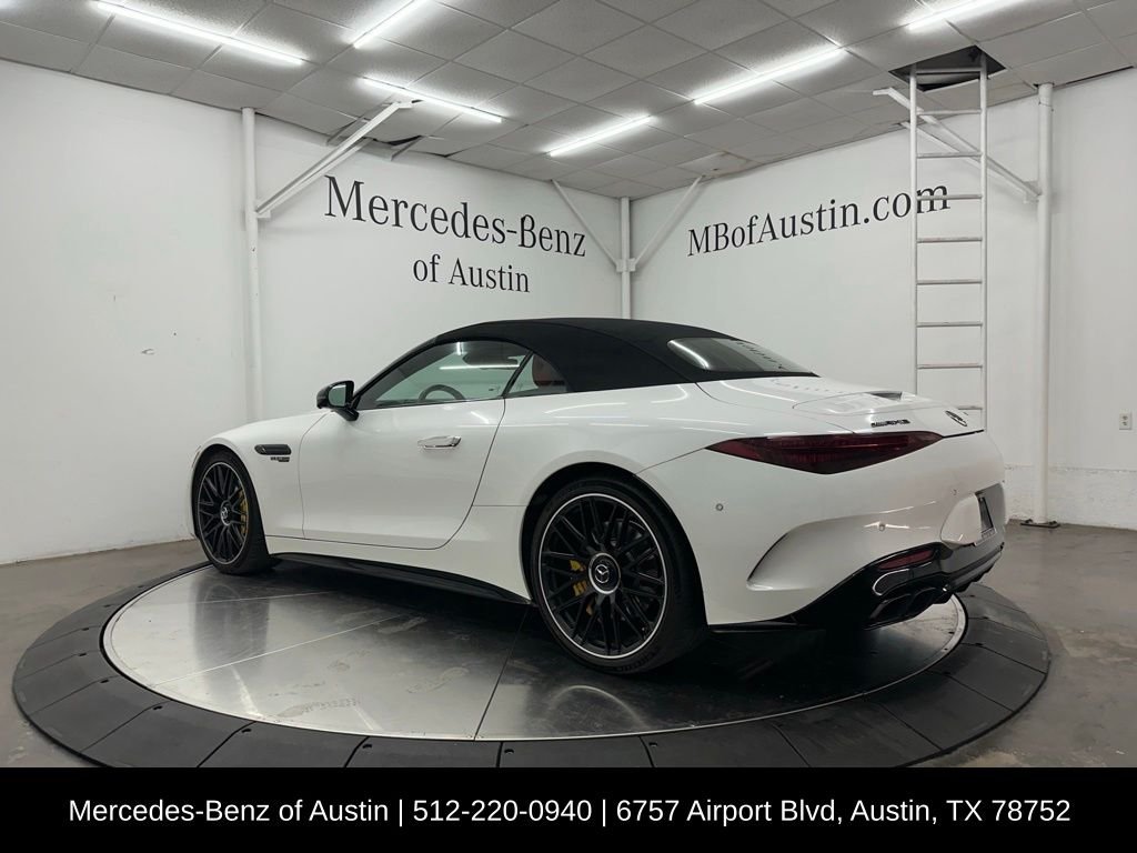 Certified Used 2022 White Mercedes-Benz SL 63 AMG® image 5