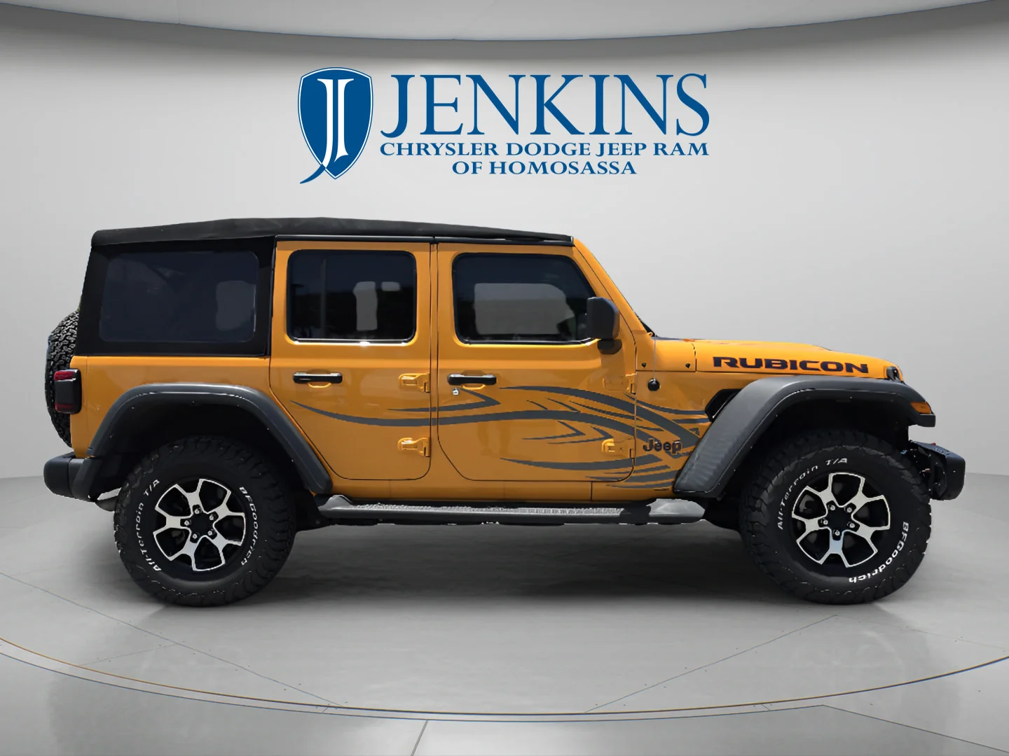 Used 2021 Nacho Clearcoat Jeep Unlimited Rubicon image 3