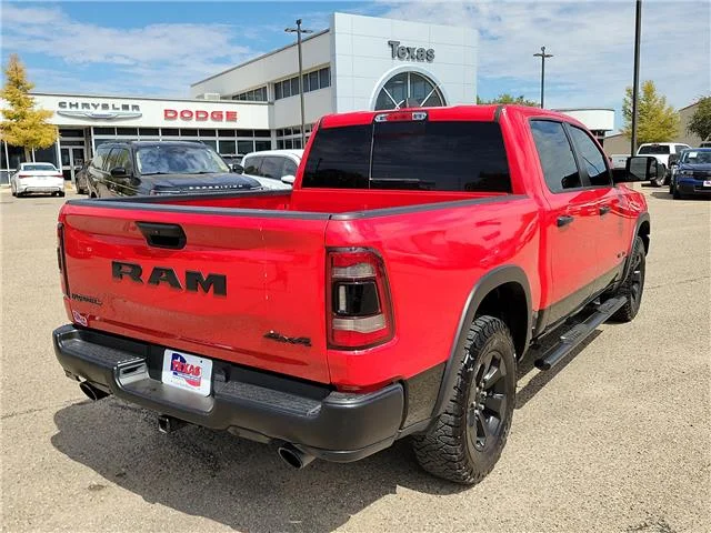 Used 2024 Flame Red Clearcoat RAM Rebel 4x4 Crew Cab 144.5 in. WB image 3