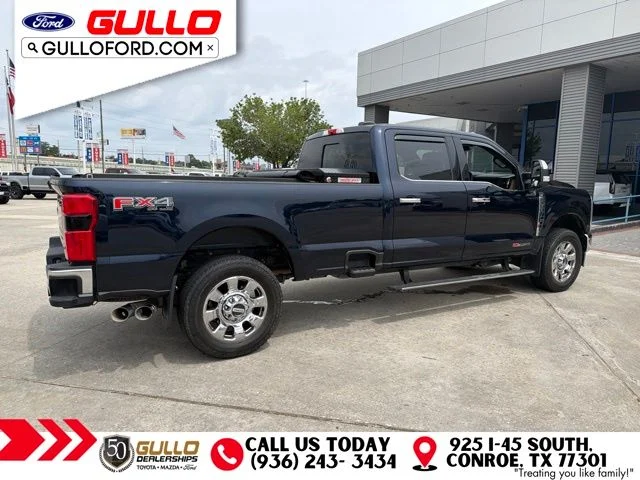 Used 2024 Antimatter Blue Metallic Ford Lariat image 3