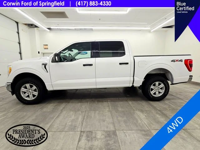 Certified Used 2021 Oxford White Ford XLT image 2