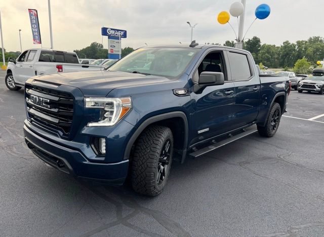 Used 2021 Pacific Blue Metallic GMC Elevation image 1