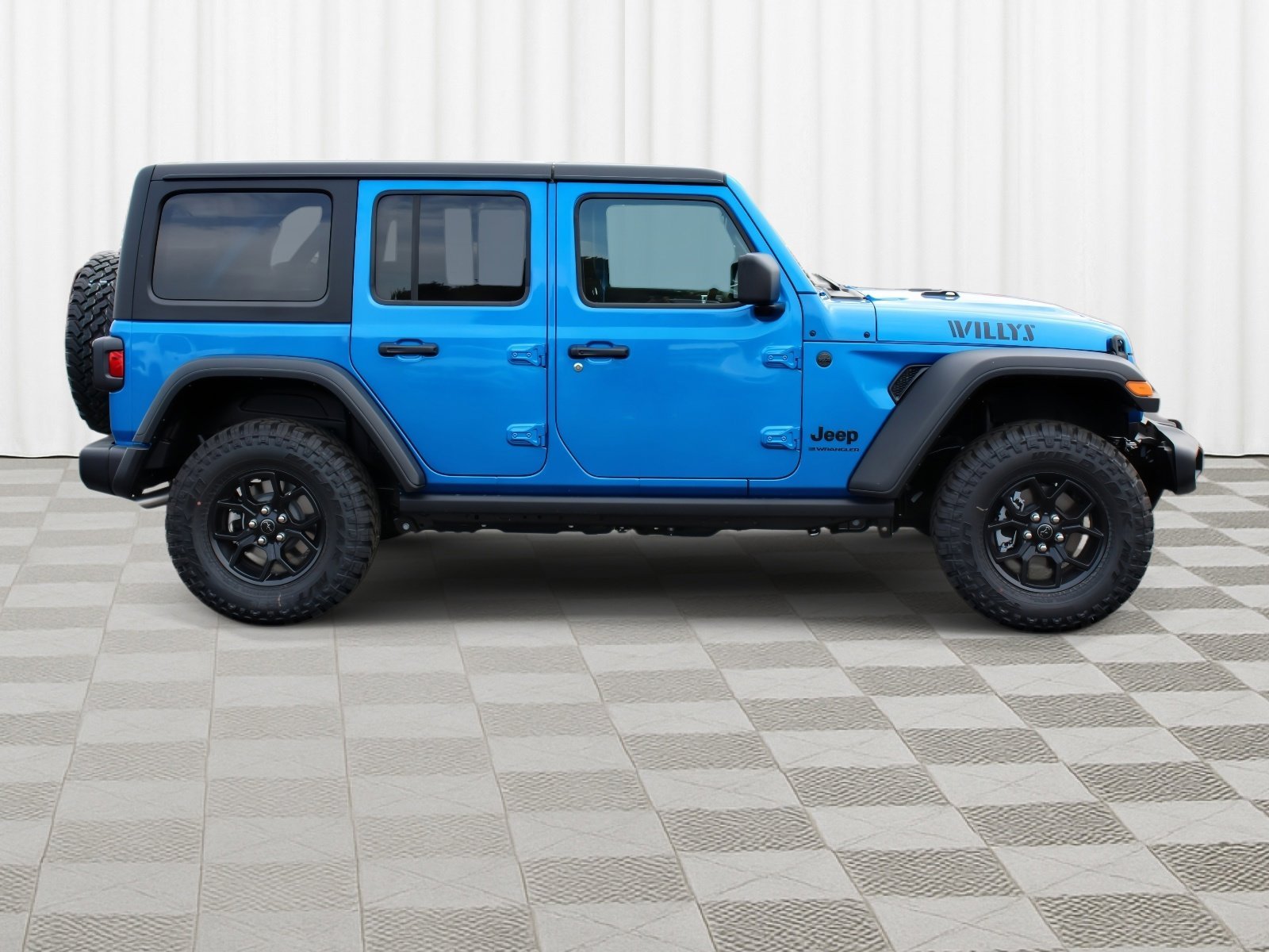 New 2026 Hydro Blue Pearl-Coat Exterior Paint Jeep Willys image 30