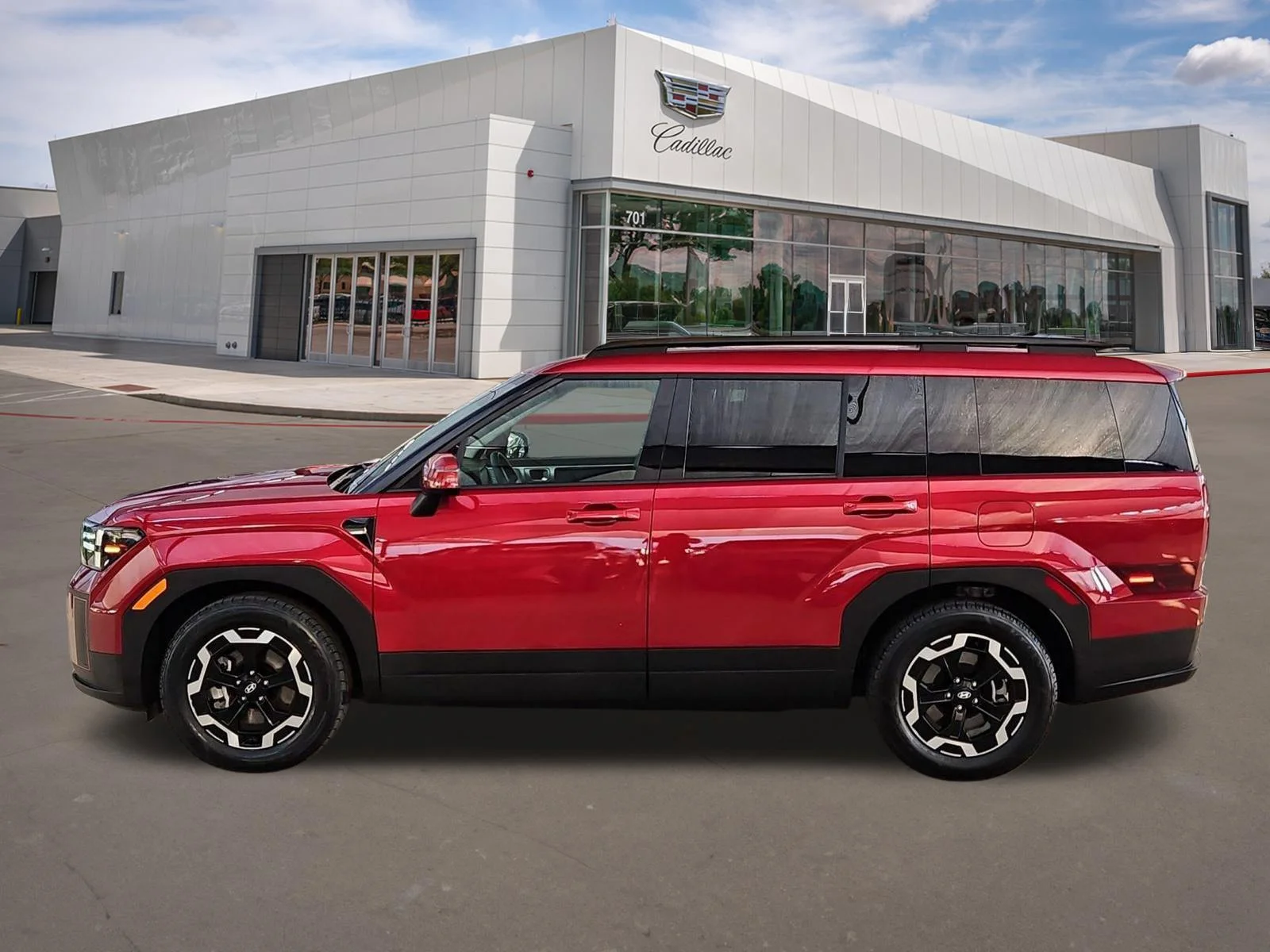 Used 2026 ULTIMATE RED Hyundai SEL image 3