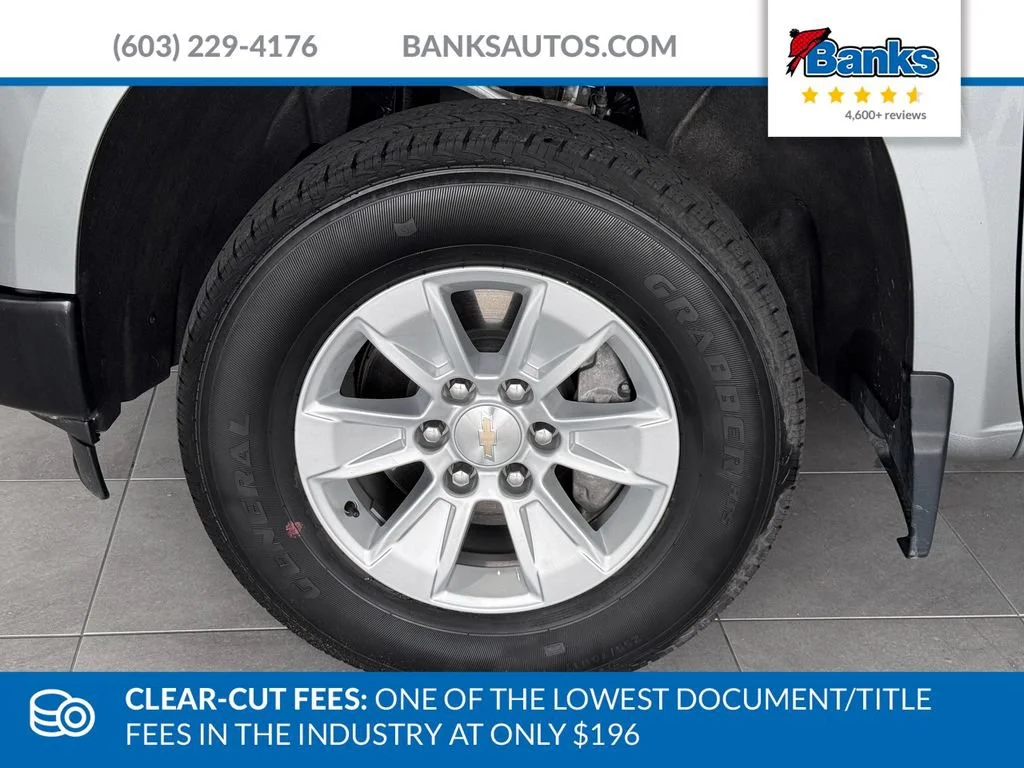 Certified Used 2024 Sterling Gray Metallic Chevrolet WT image 4