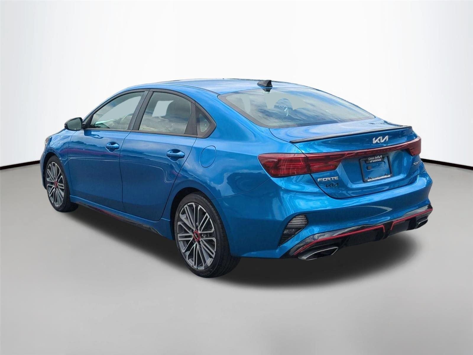 Used 2023 Sporty Blue Kia GT image 3
