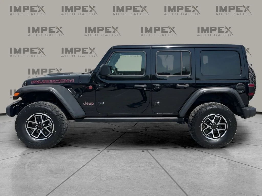 Used 2025 Black Jeep Rubicon image 2