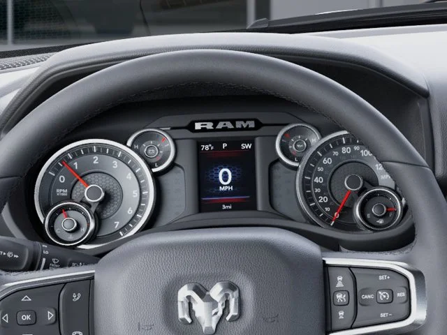 New 2026 Diamond Black Crystal Pearl-Coat Exterior Paint RAM Big Horn/Lone Star image 17
