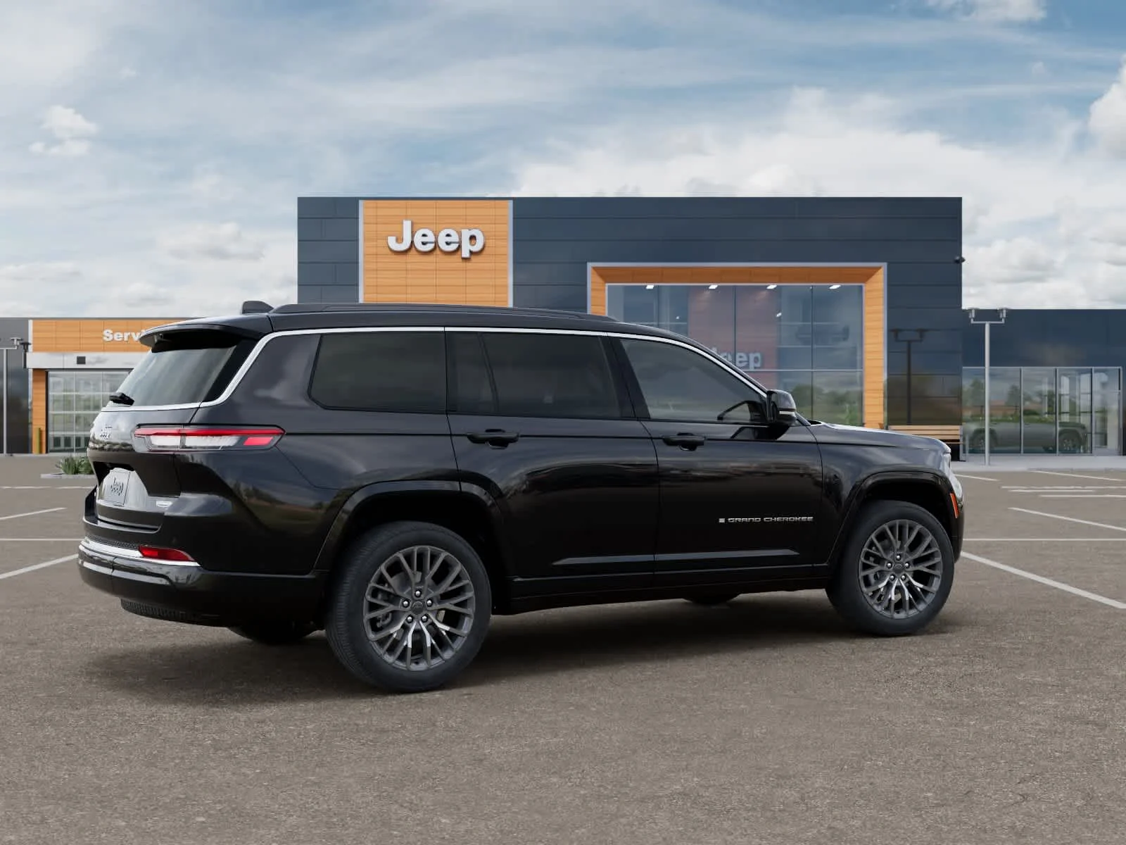 New 2027 High Gloss Black Jeep Summit image 4