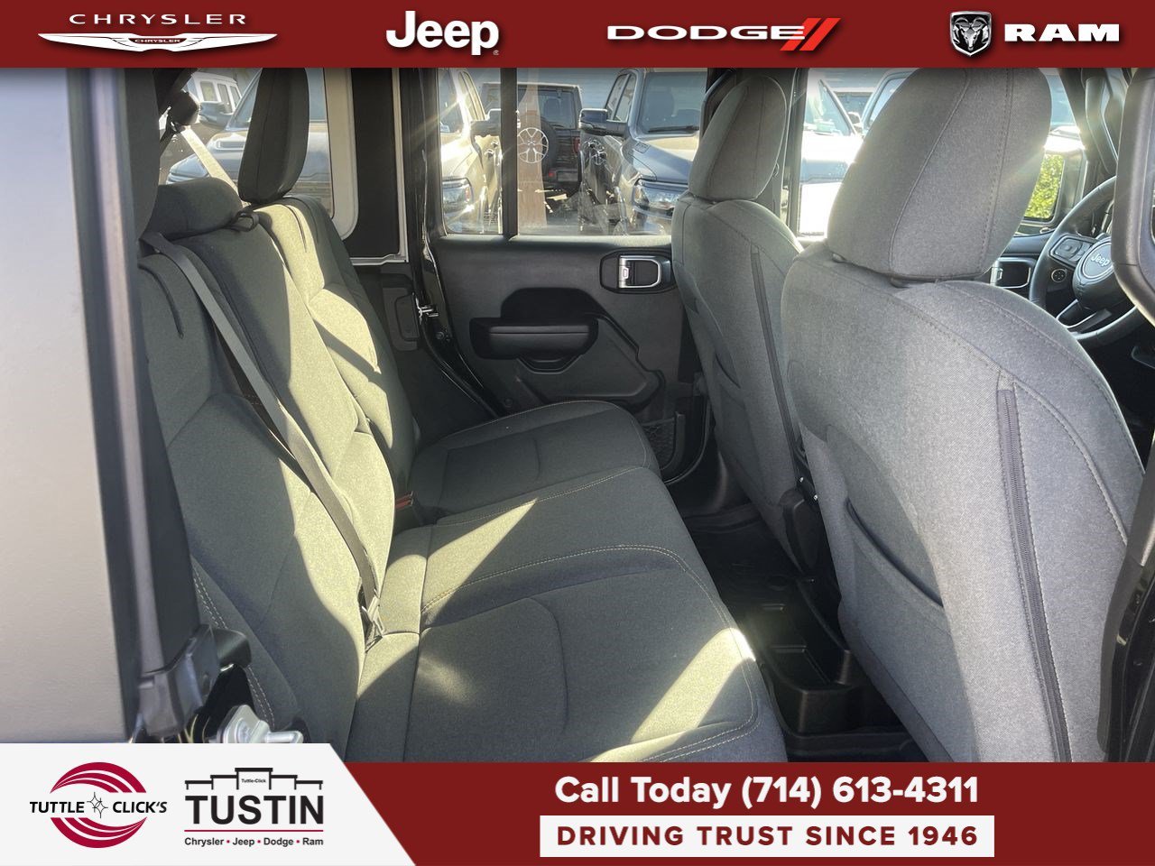 Used 2024 Black Clearcoat Jeep Willys image 17