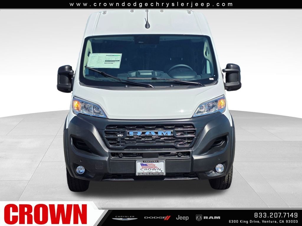 New 2026 Bright White Clearcoat RAM High Roof image 2