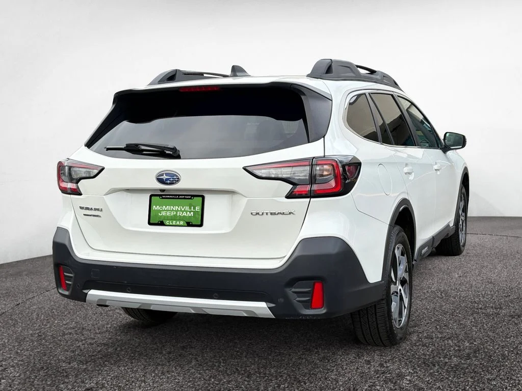 Used 2021 White Subaru Limited image 5