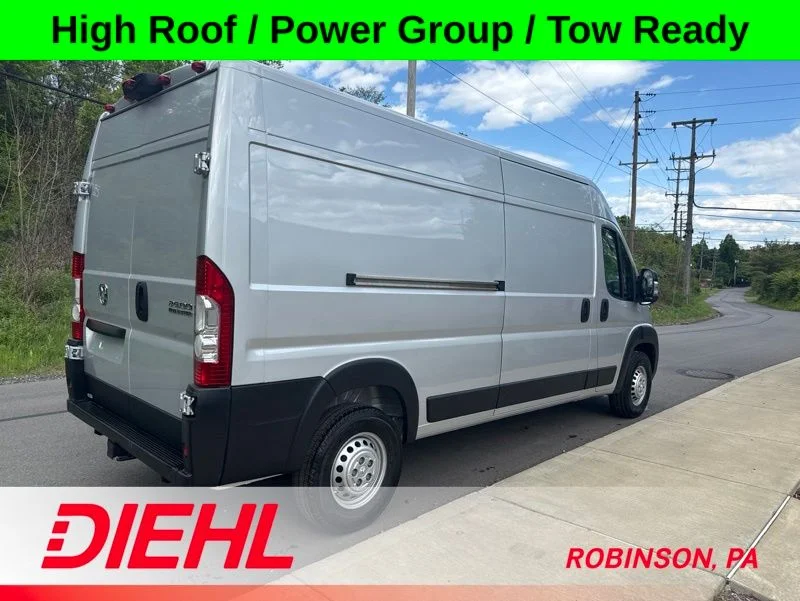 New 2026 Bright Silver Metallic Clear-Coat Exterior Paint RAM High Roof image 7