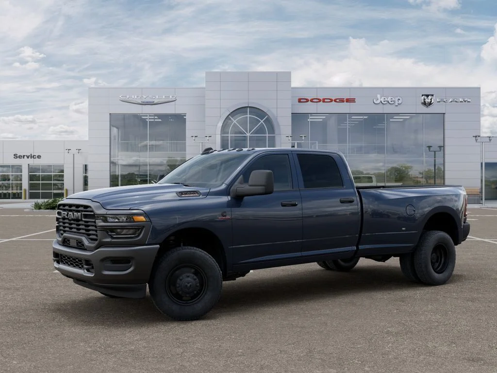 New 2026 Forged Blue Metallic Exterior Paint RAM Tradesman image 2