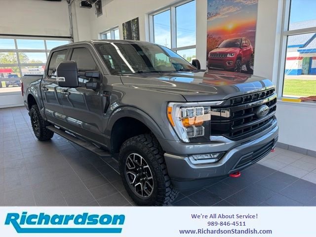 Certified Used 2022 Carbonized Gray Metallic Ford XLT image 1