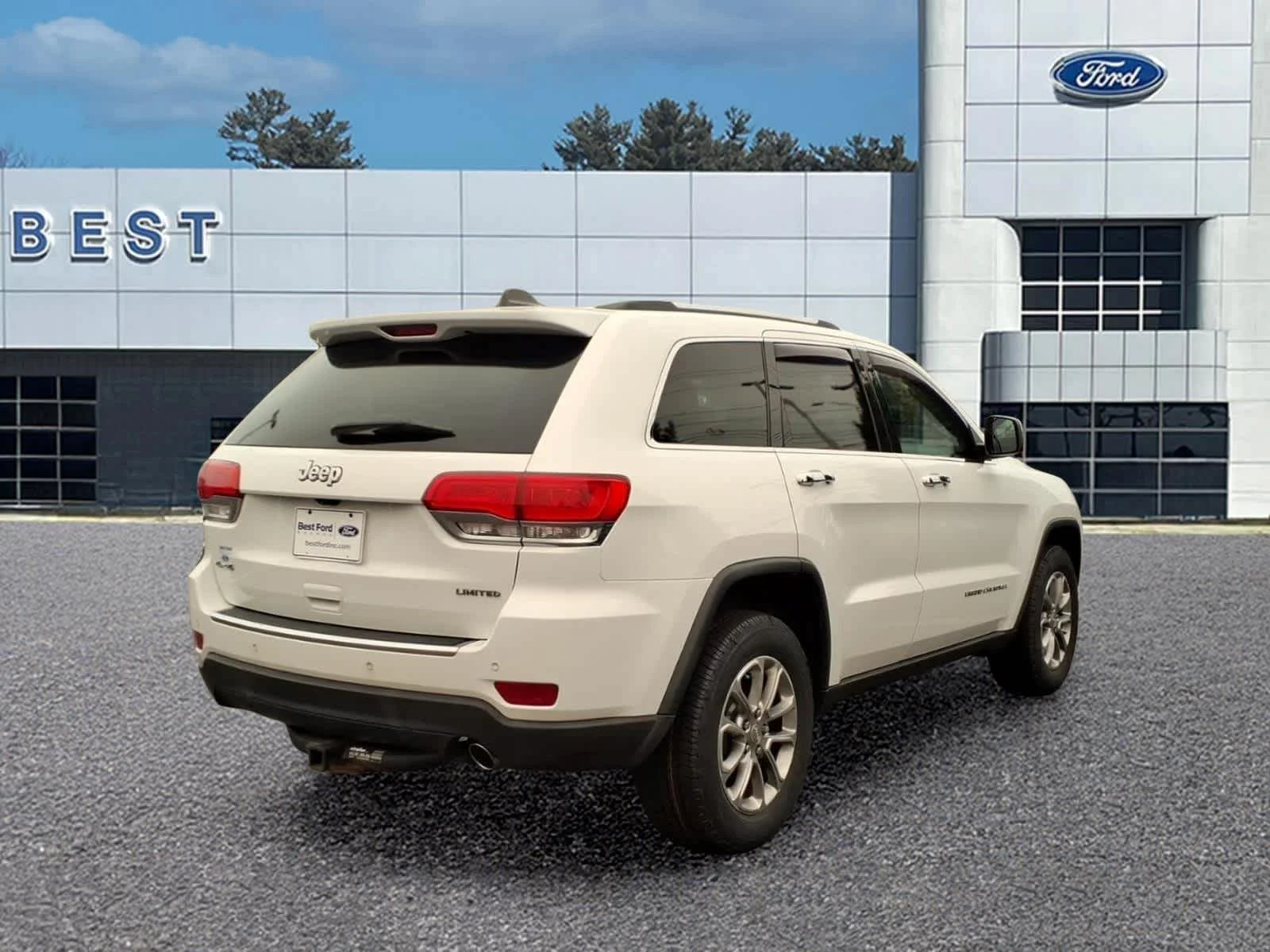 Used 2016 Bright White Clearcoat Jeep Limited image 7