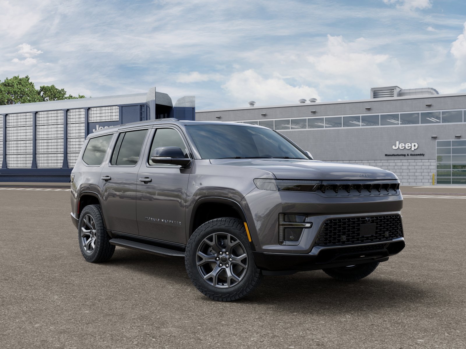New 2026 Baltic-Gray Metallic Clear-Coat Exterior Paint Jeep  image 3