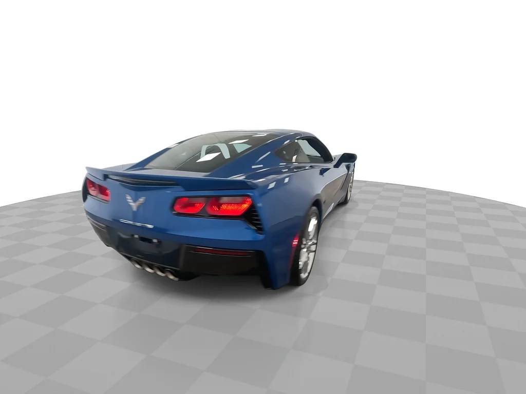 Used 2015 BLUE Chevrolet Stingray Z51 image 9