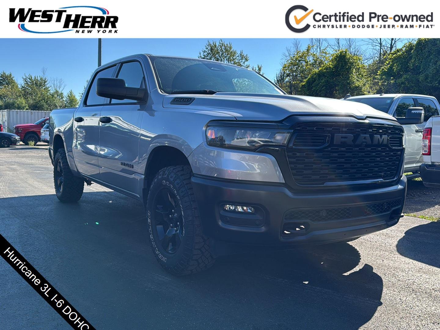 Used 2026 Billet Silver Metallic Clearcoat Ram Warlock image 1