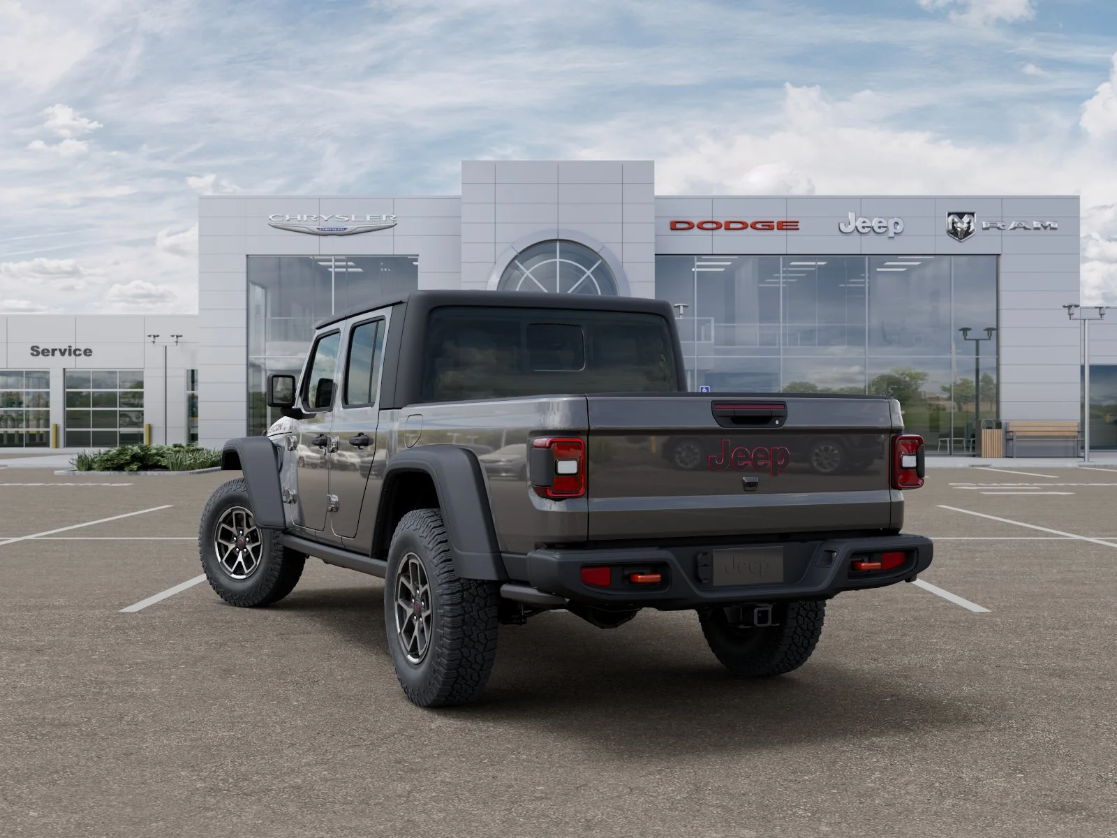 New 2026 Granite Crystal Metallic Clear-Coat Exterior Paint Jeep Rubicon image 30