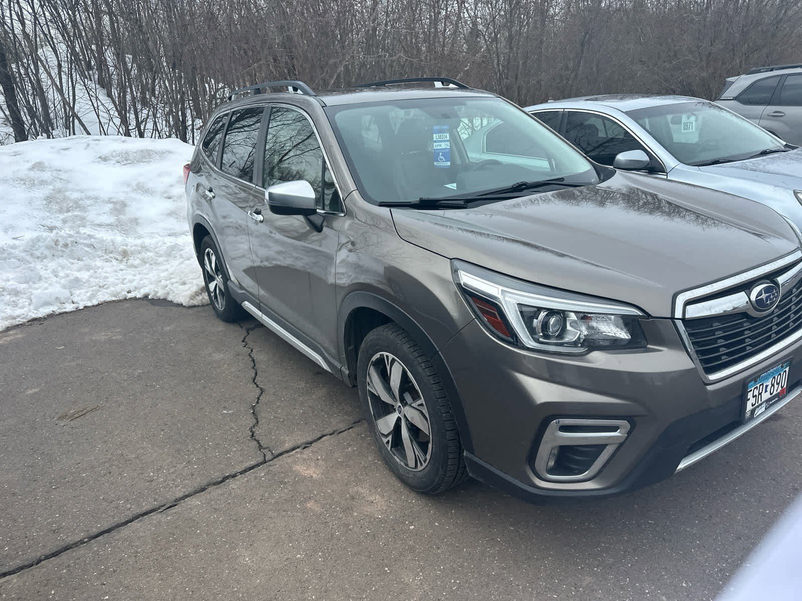 Used 2019 Subaru Forester Touring with VIN JF2SKAWC9KH523033 for sale in Hermantown, Minnesota