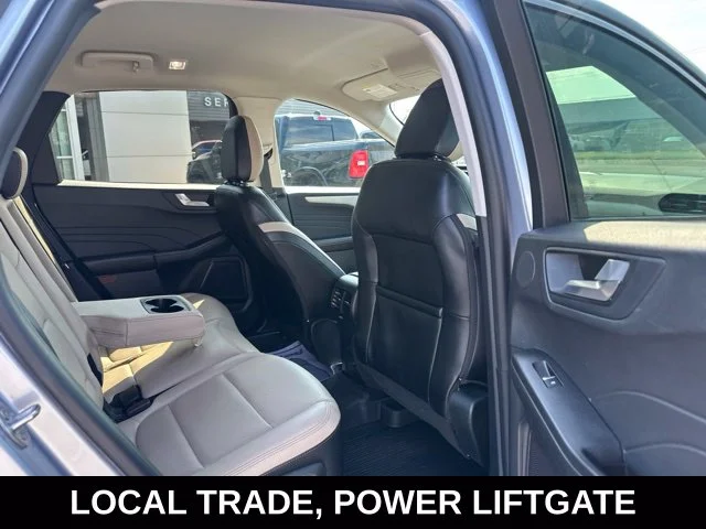 Used 2022 Blue Silver Metallic Ford SEL image 2