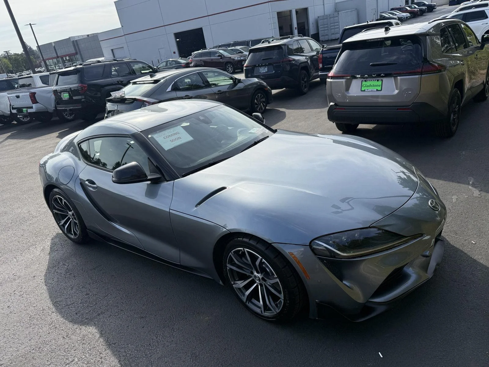 Used 2021 Turbulence Gray Toyota 2.0 image 8