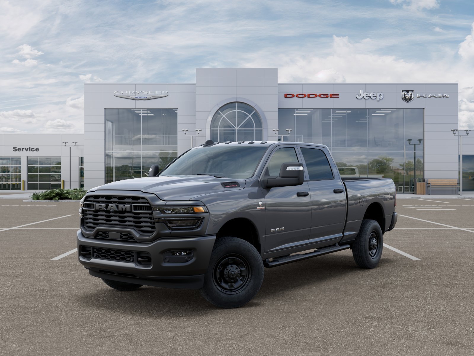 New 2026 Ceramic Gray Clear-Coat Exterior Paint RAM Warlock image 27