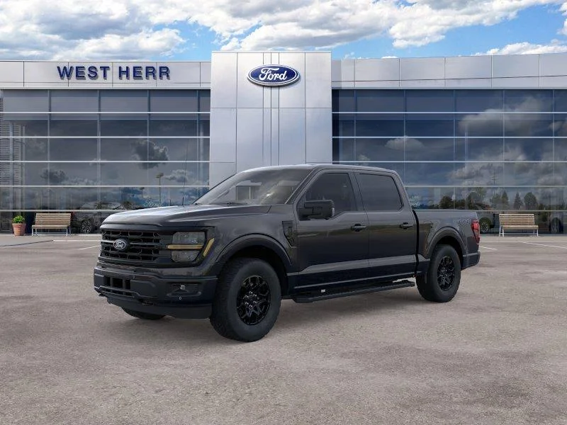 New 2026 Agate Black Metallic Ford XLT image 2
