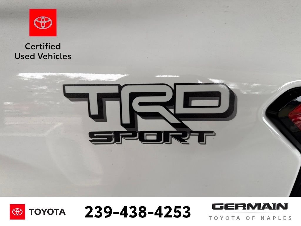 Used 2024 White Toyota TRD Sport image 5