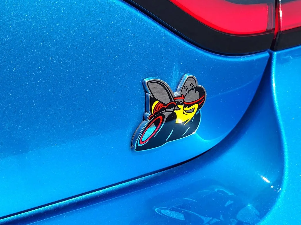 Used 2023 Blue Dodge Scat Pack Widebody image 8