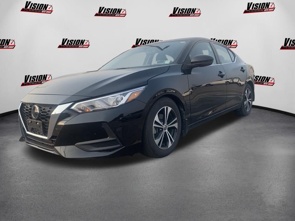 Used 2020 Black Nissan SV image 1