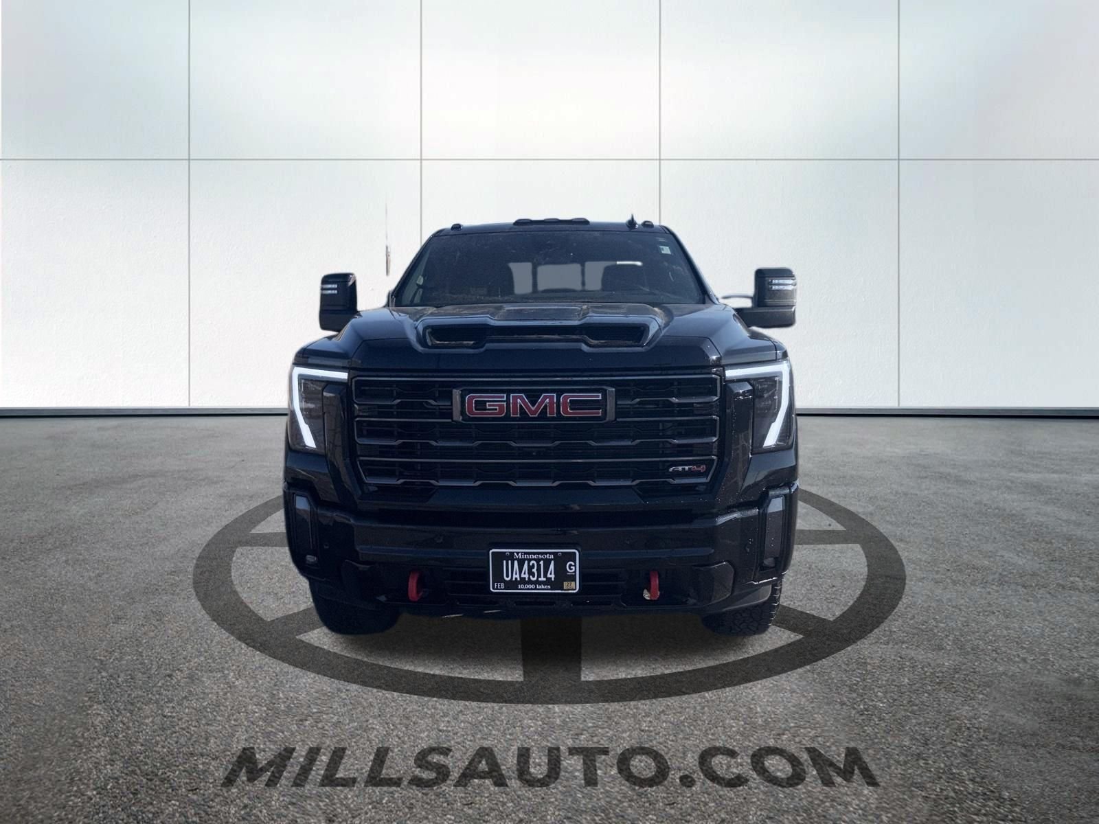 Used 2024 GMC Sierra 3500HD AT4 with VIN 1GT49VE7XRF341054 for sale in Brainerd, Minnesota