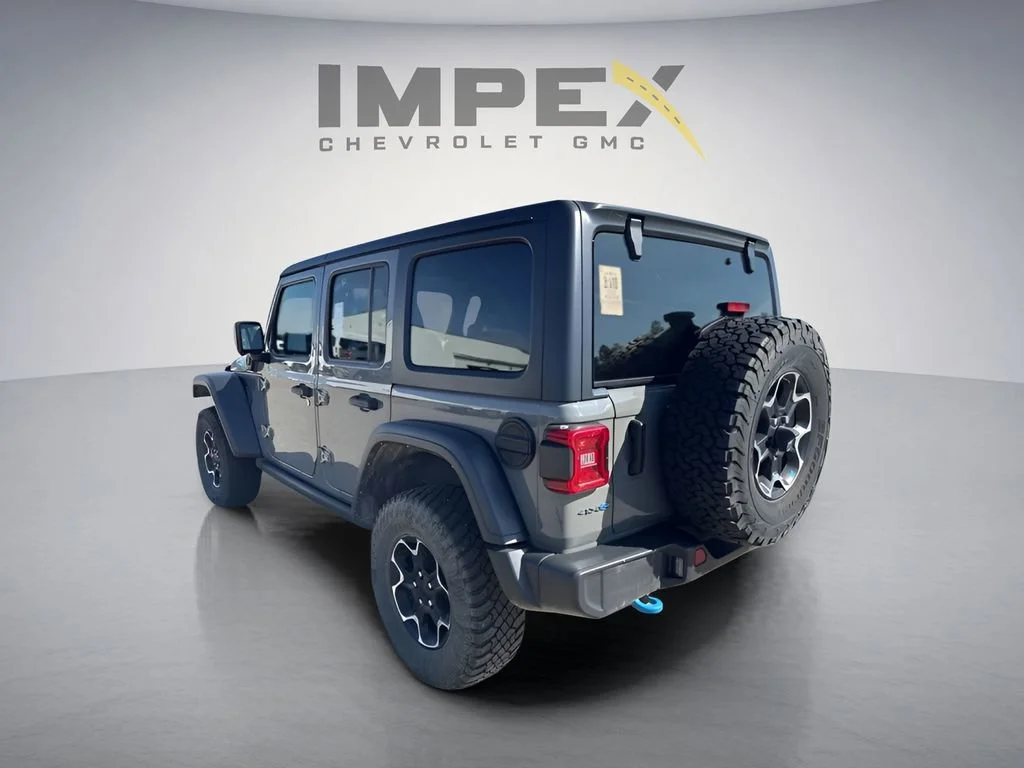 Used 2022 Gray Jeep Unlimited Rubicon image 2