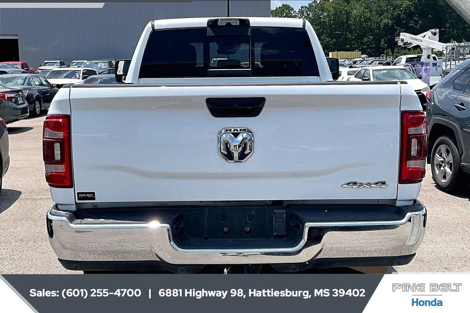 Used 2023 Bright White Clearcoat Ram Tradesman image 3