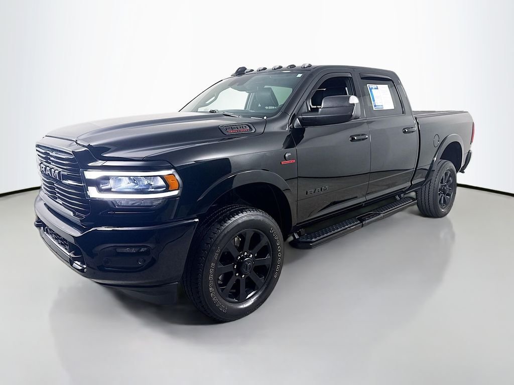 Used 2019 Diamond Black Crystal Pearlcoat Ram Laramie image 9