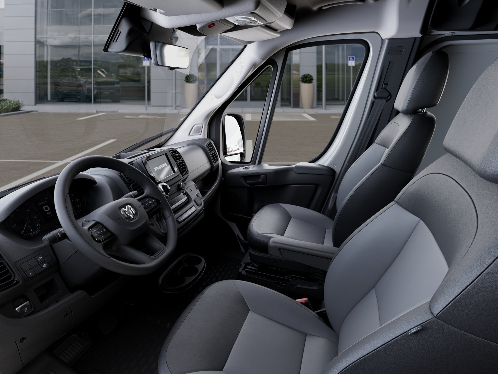New 2026 Bright White Clearcoat RAM Low Roof image 47