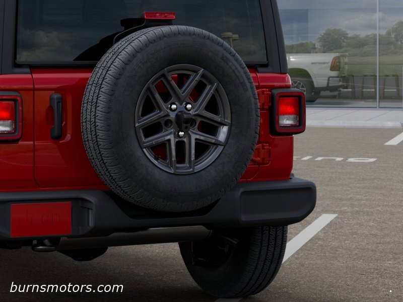 New 2026 Firecracker Red Clear-Coat Exterior Paint Jeep Sport 2-Door image 13