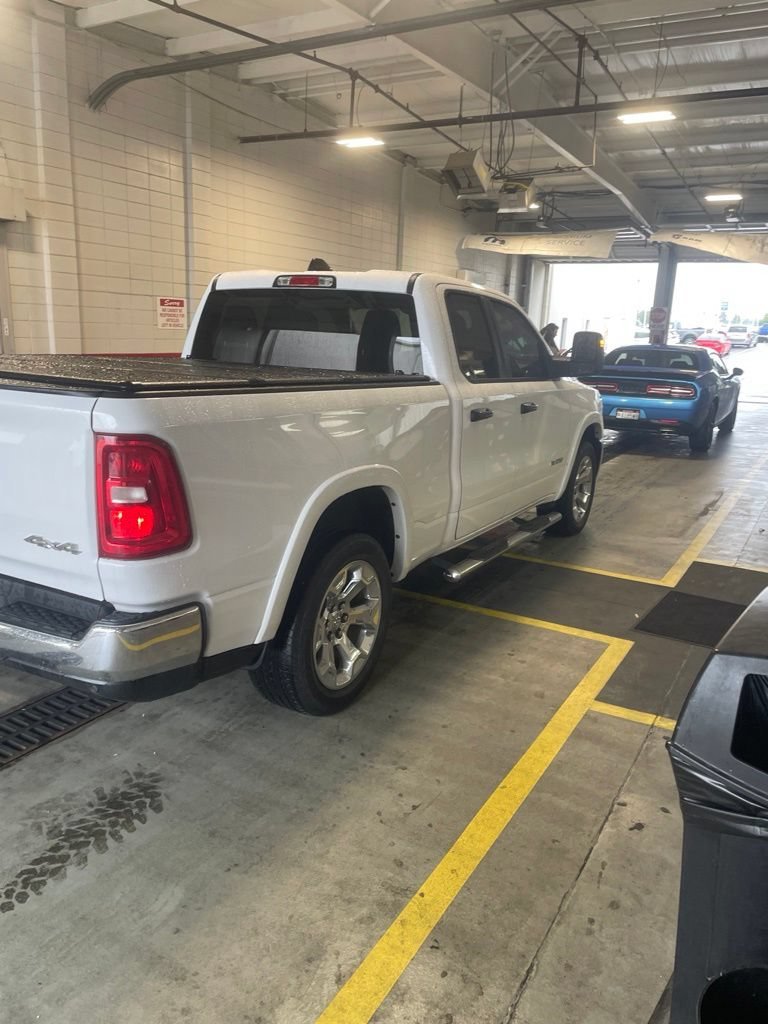 Used 2025 Bright White Clearcoat Ram Big Horn image 4