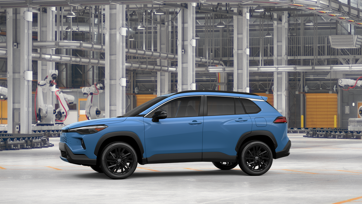 New 2026 Cavalry Blue Toyota Hybrid XSE image 3