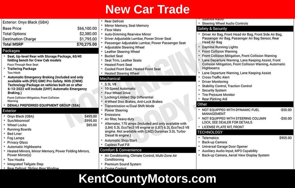 2022 GMC Sierra 4WD Crew Cab Standard Box Denali's photo