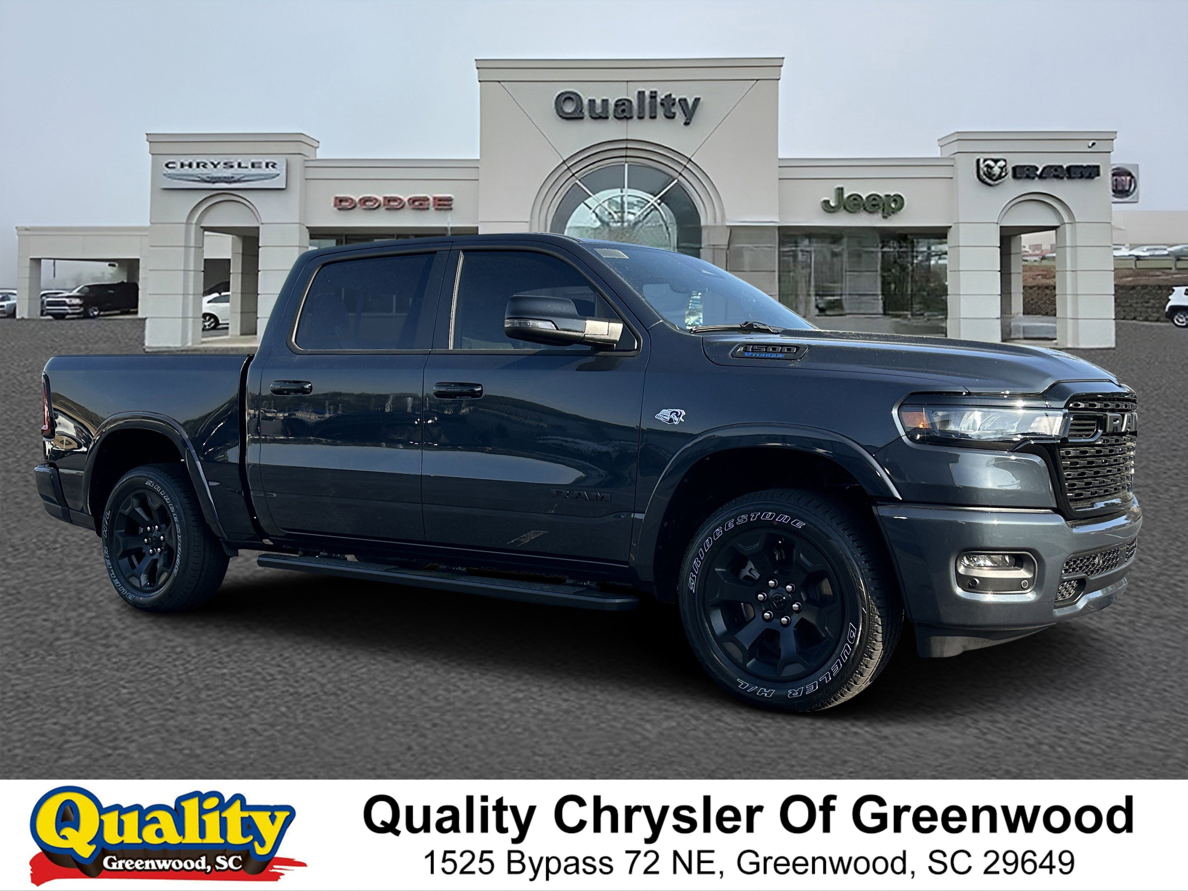 New 2026 Forged Blue Metallic Exterior Paint RAM Big Horn image 1