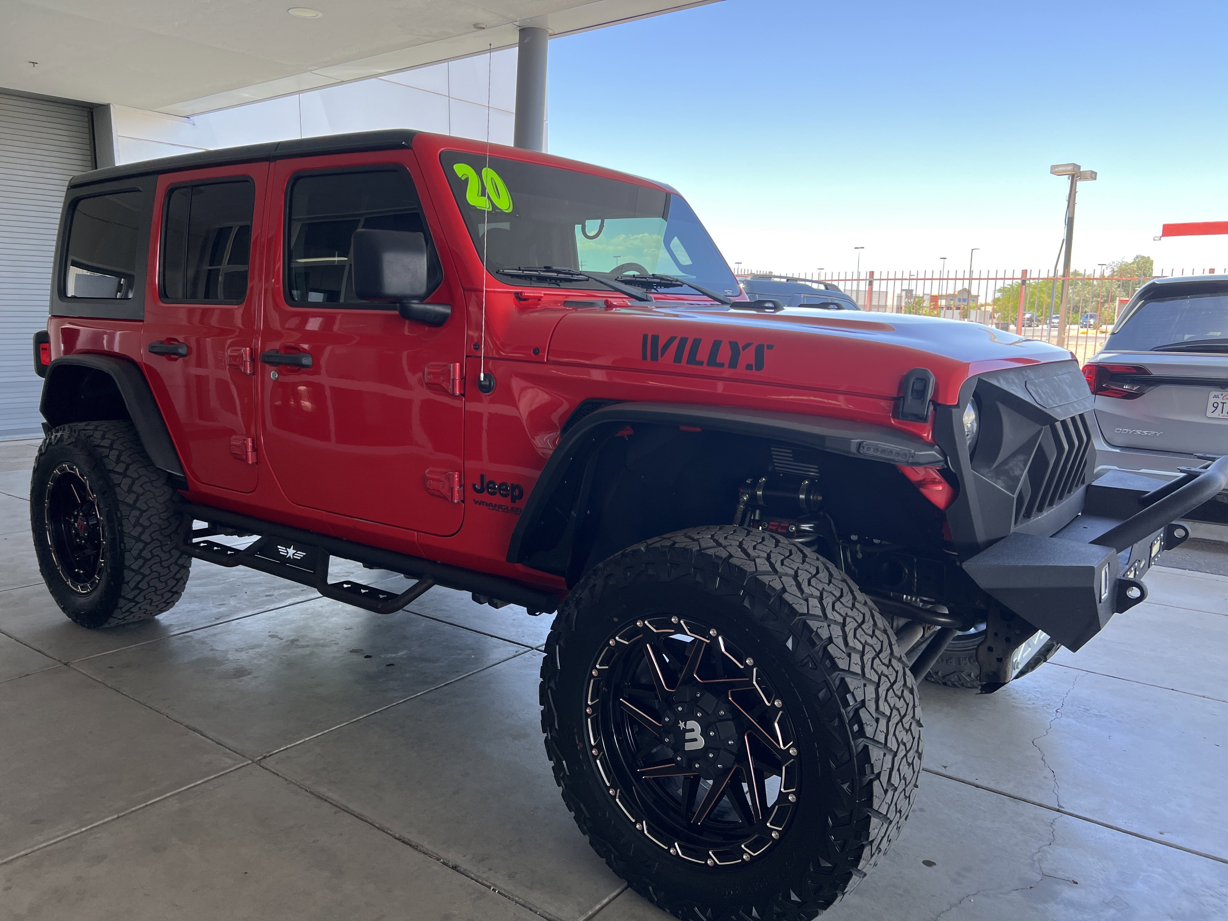 Used 2020 Red Jeep Willys image 3