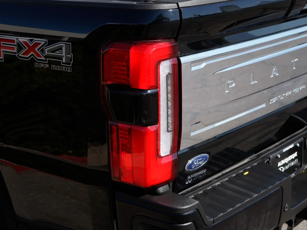 Used 2024 Agate Black Metallic Ford Platinum image 2