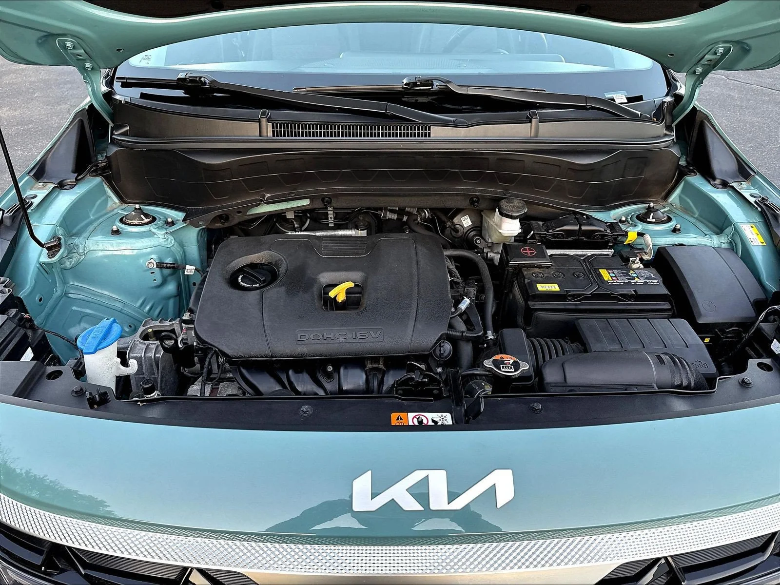 Used 2024 Blue / Black Kia S image 30