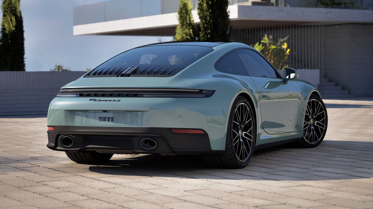 New 2027 Shade Green Metallic Porsche Carrera 4S image 9