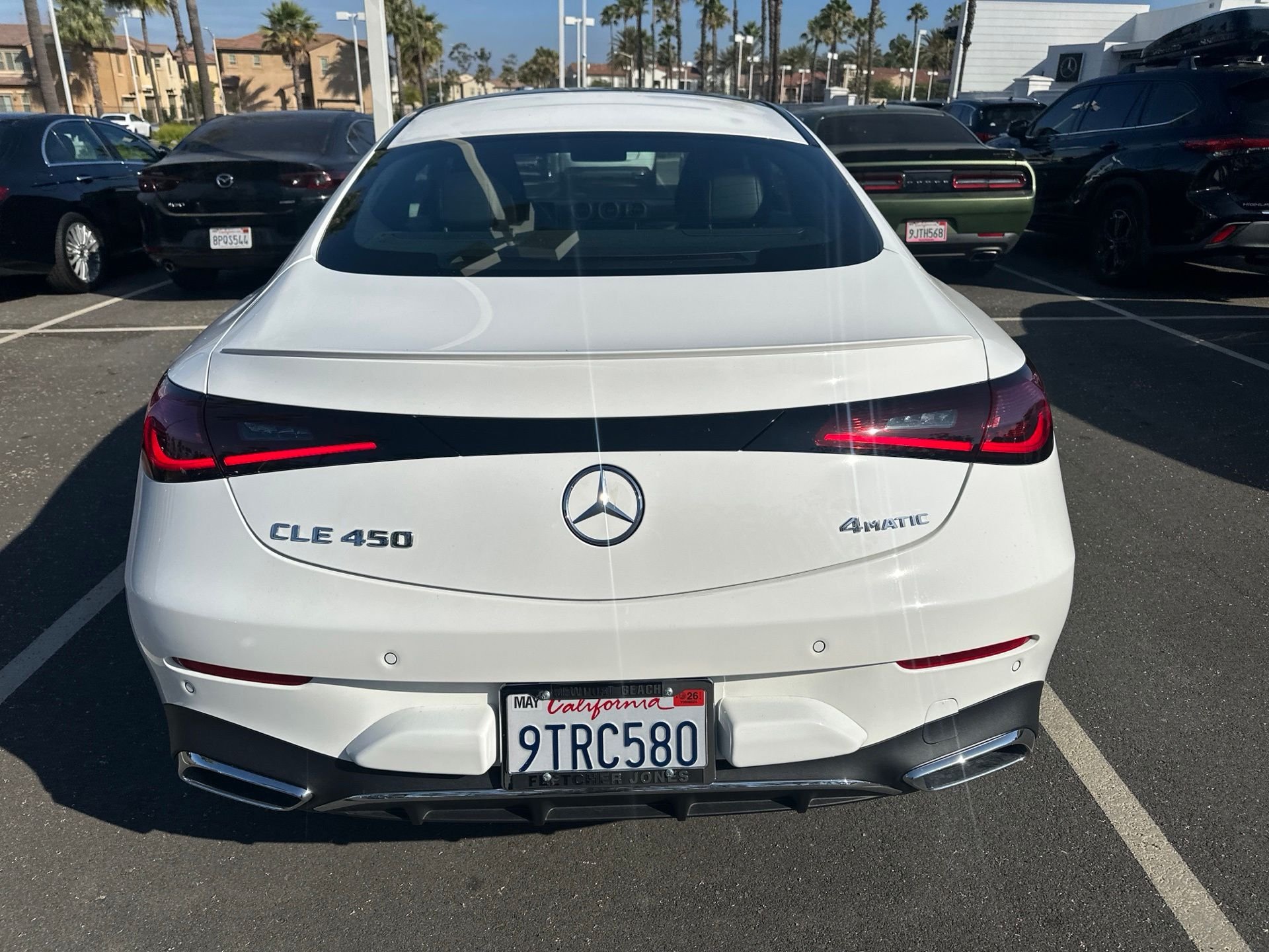 Certified Used 2025 White Mercedes-Benz CLE 450 image 9