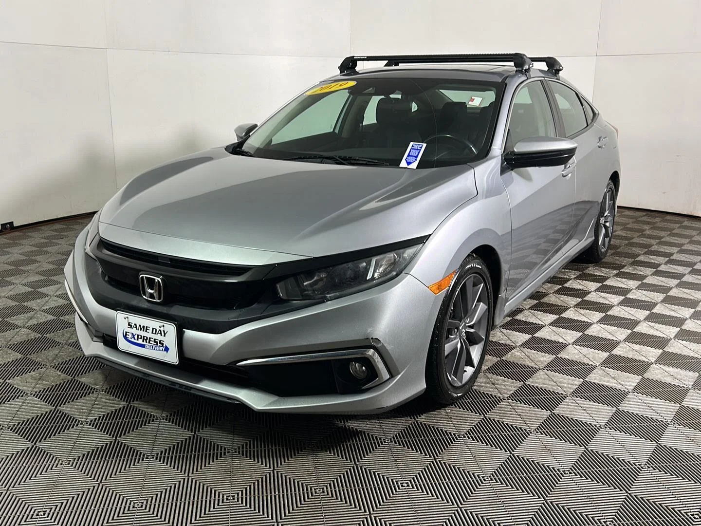 Used 2019 Lunar Silver Metallic Honda EX image 8