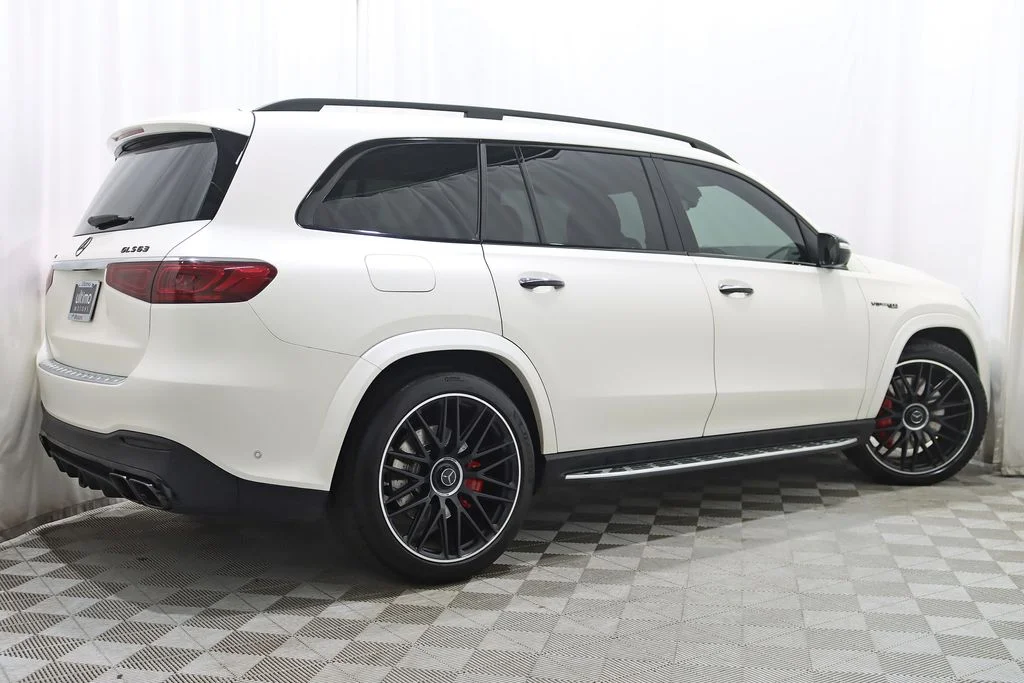 Used 2021 White Mercedes-Benz GLS 63 AMG® image 9